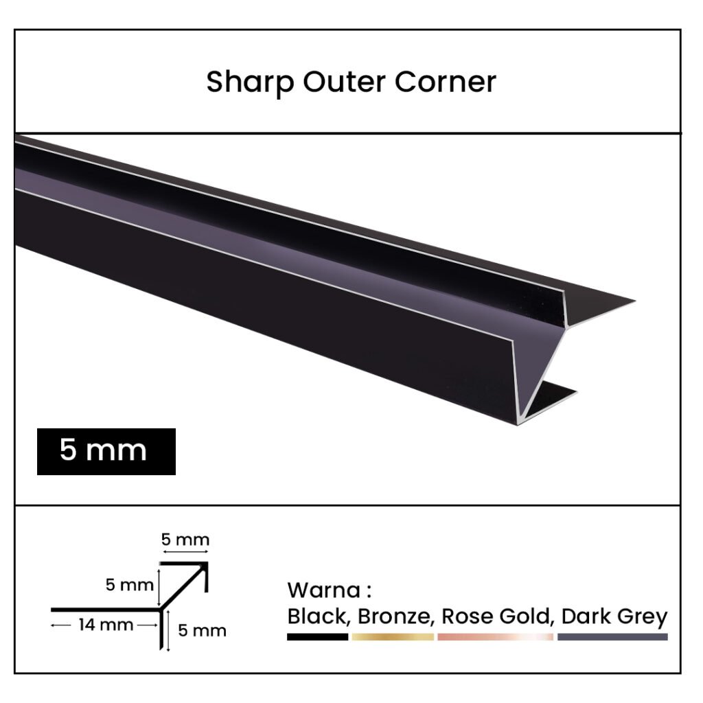[5mm] Sharp Outer Corner